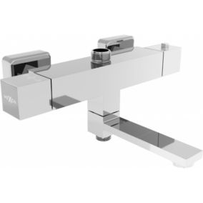 Termostatyczna bateria wannowo-prysznicowa Mexen Cube chrom 19,6 cm 1 szt.