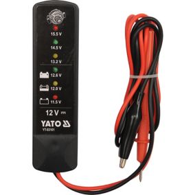 Tester akumulatora i alternatora Yato 12 V