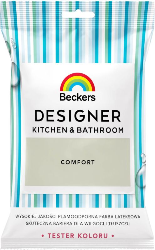 Tester farby Beckers Designer Kitchen & Bathroom comfort 0,05 l