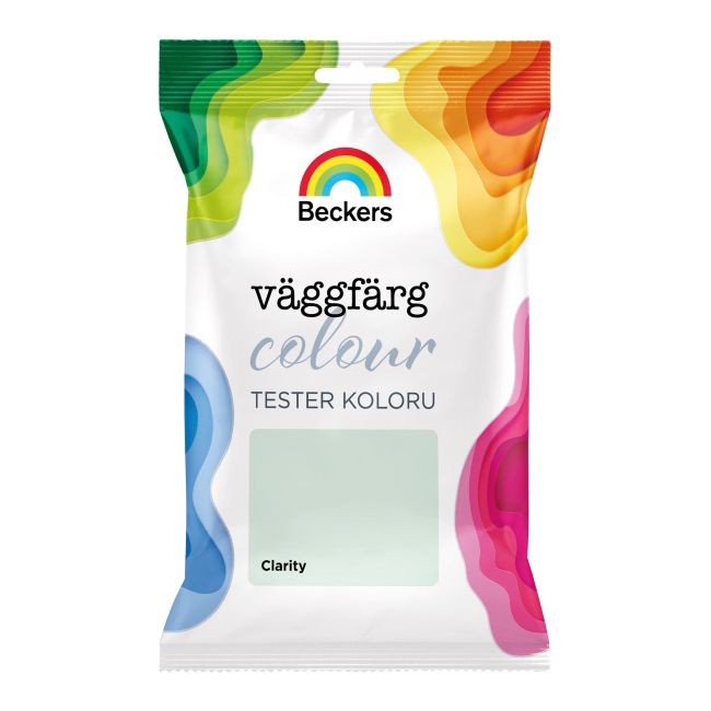 Tester farby Beckers Vaggfarg Colour clarity 0,05 l