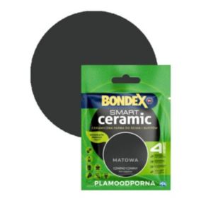 Tester farby Bondex Smart Ceramic czarno czarny 40 ml