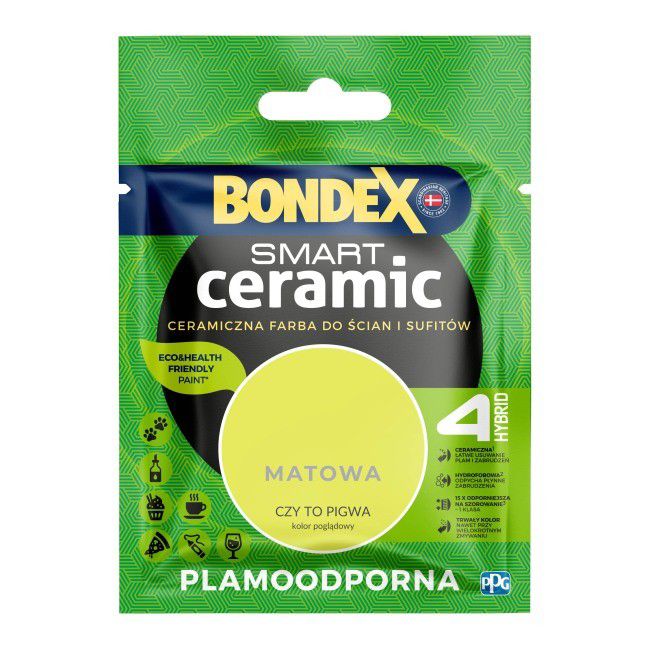 Tester farby Bondex Smart Ceramic czy to pigwa 40 ml