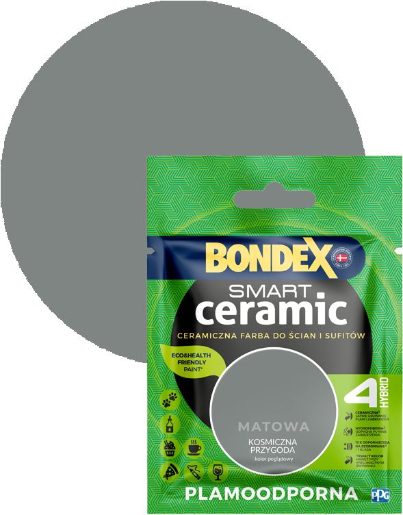 Tester farby Bondex Smart Ceramic kosmiczna przygoda 0,04 l
