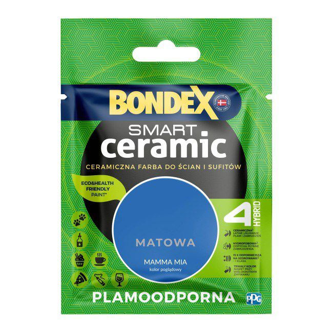 Tester farby Bondex Smart Ceramic mamma mia 40 ml