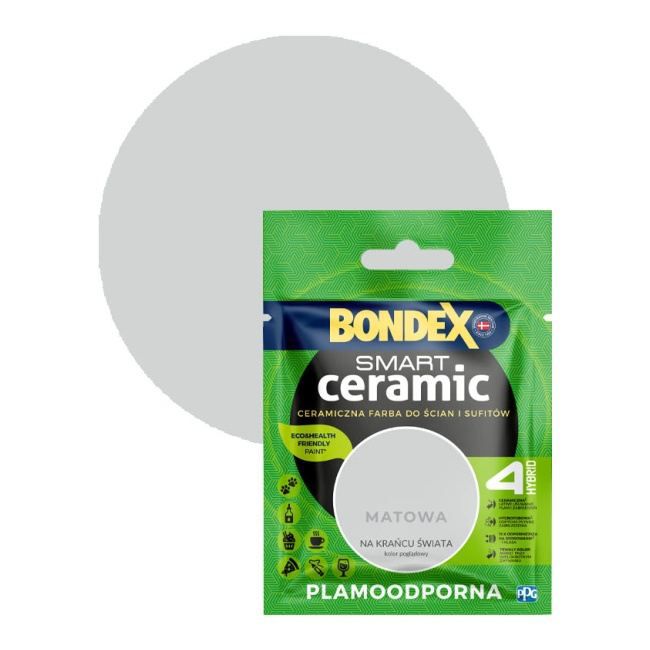 Tester farby Bondex Smart Ceramic na krańcu świata 40 ml