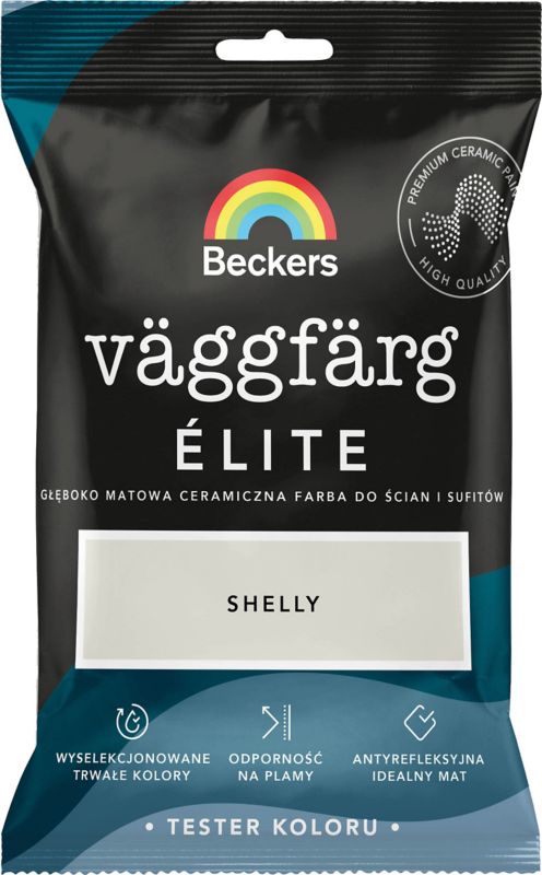 Tester farby ceramicznej Beckers Vaggfarg Elite shelly 0,05 l