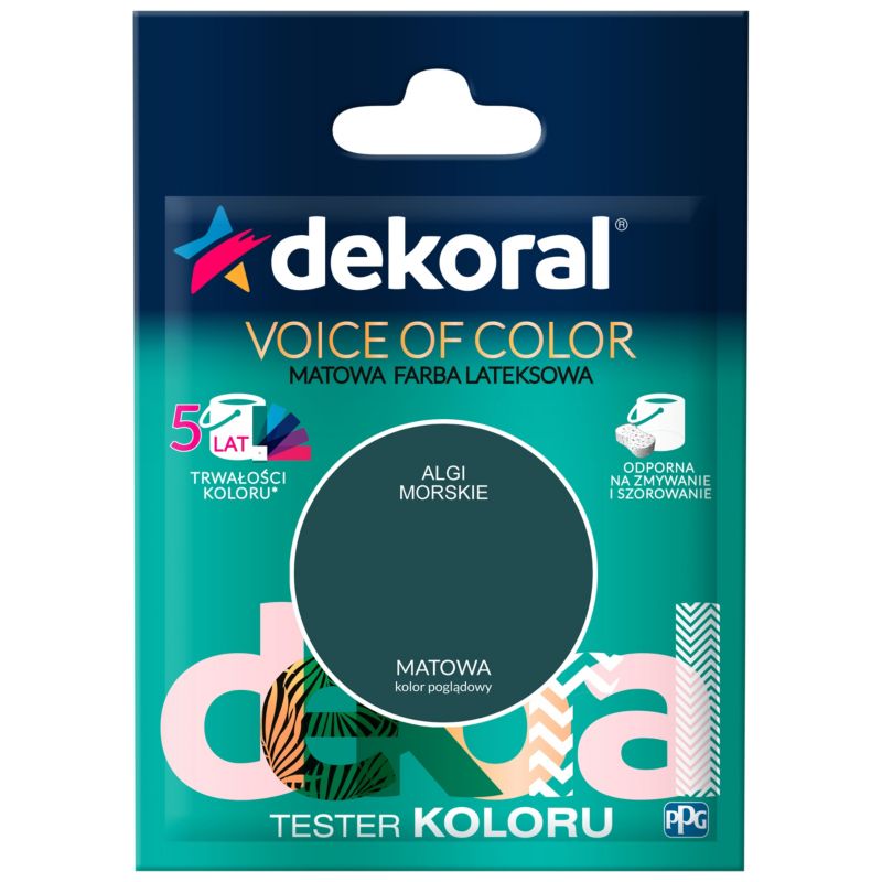 Tester farby Dekoral Voice of Color algi morskie 0,05 l