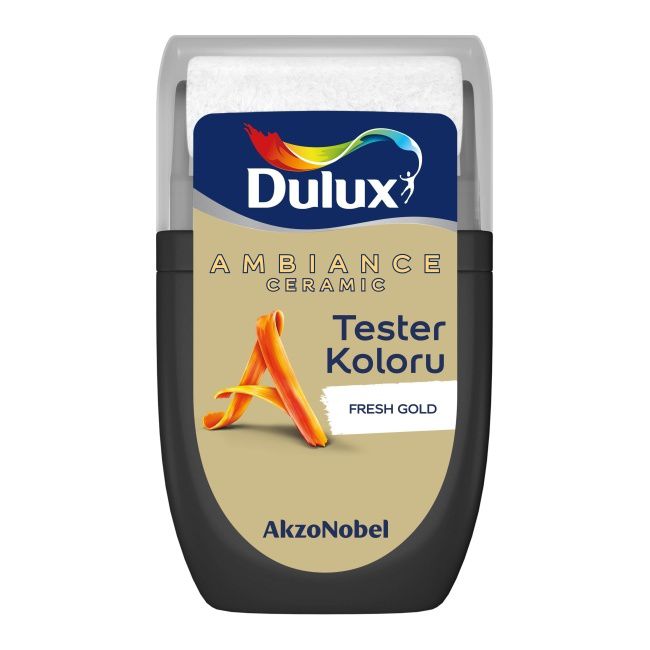 Tester farby Dulux Ambiance Ceramic fresh gold 0,03 l