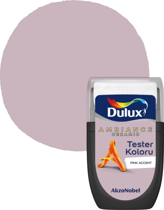 Tester farby Dulux Ambiance Ceramic pink accent 0,03 l