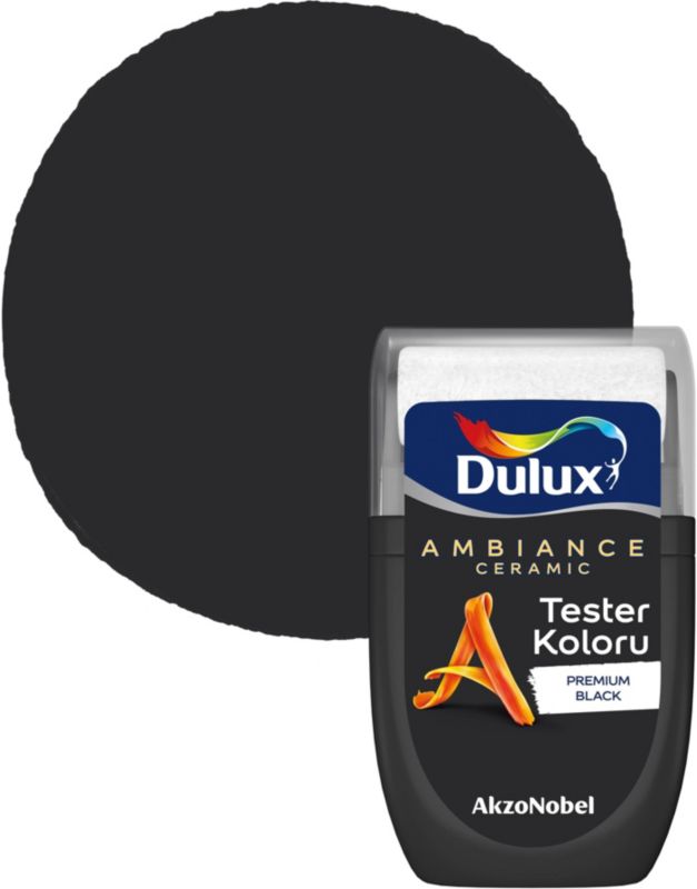 Tester farby Dulux Ambiance Ceramic premium black 0,03 l