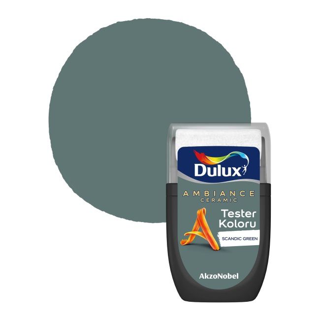 Tester farby Dulux Ambiance Ceramic scandic green 0,03 l