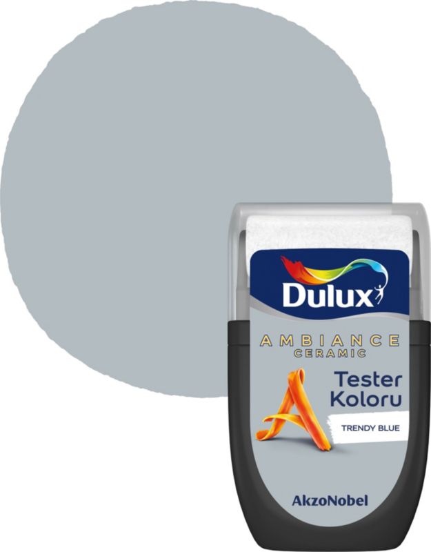 Tester farby Dulux Ambiance Ceramic trendy blue 0,03 l