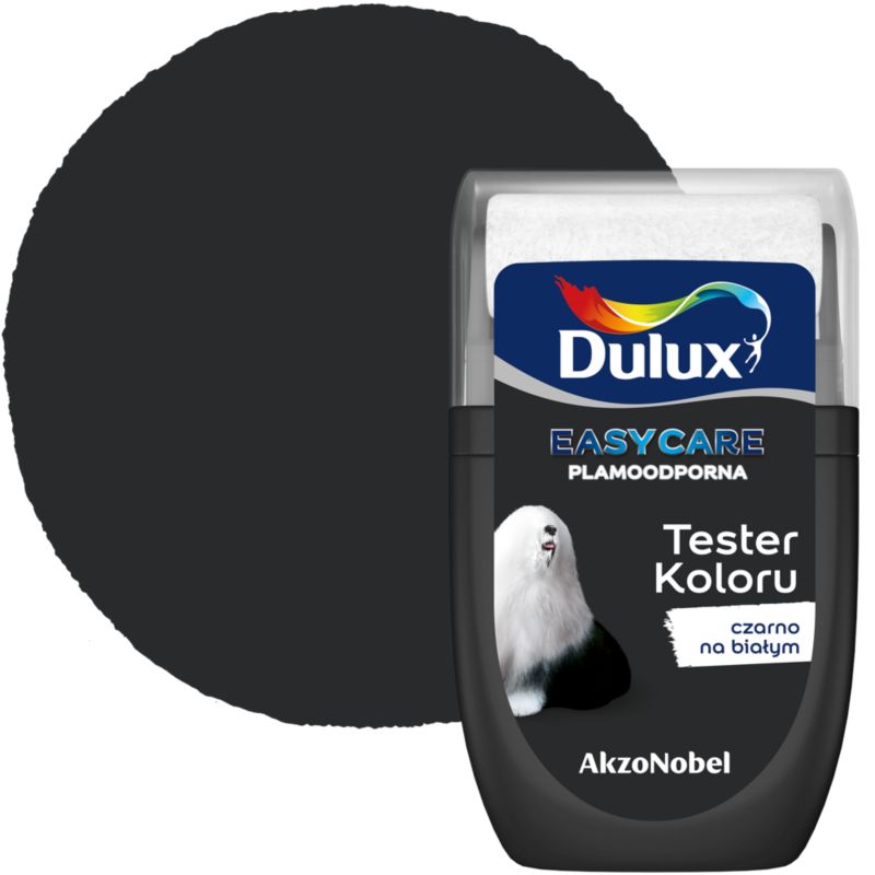 Tester farby Dulux EasyCare czarno na białym 0,03 l