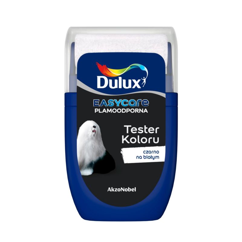 Tester farby Dulux EasyCare czarno na białym 0,03 l