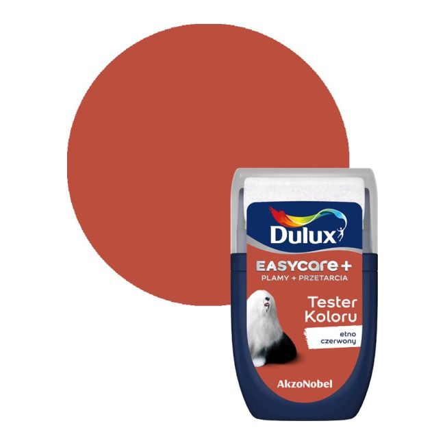 Tester farby Dulux EasyCare+ etno czerwony 0,03 l