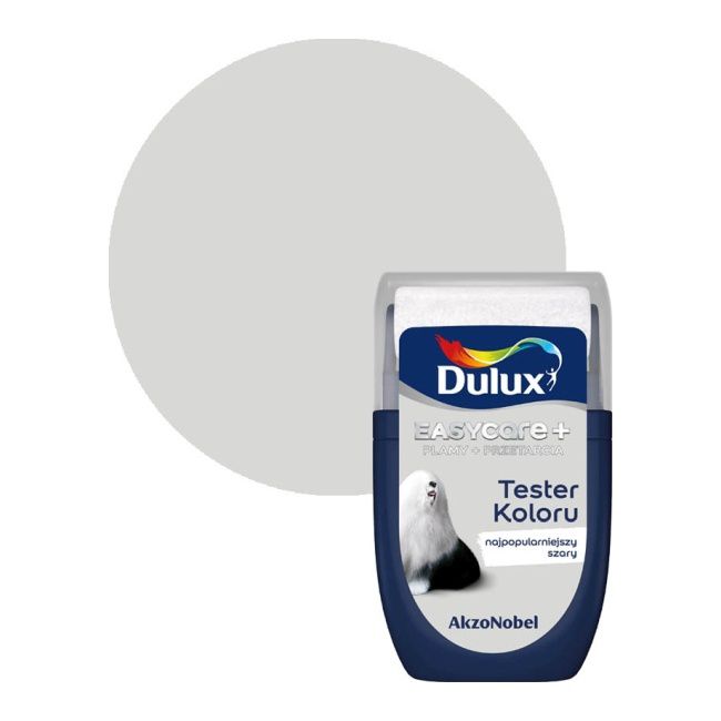 Tester farby Dulux EasyCare+ najpopularniejszy szary 0,03 l