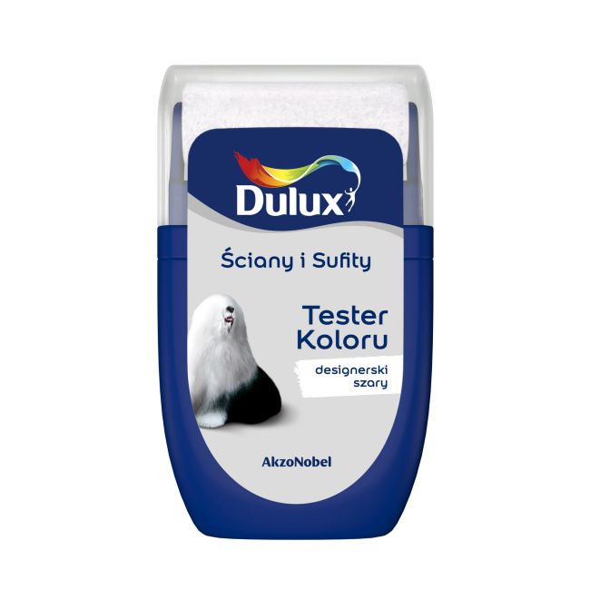 Tester farby Dulux Ściany i Sufity designerski szary 0,03 l