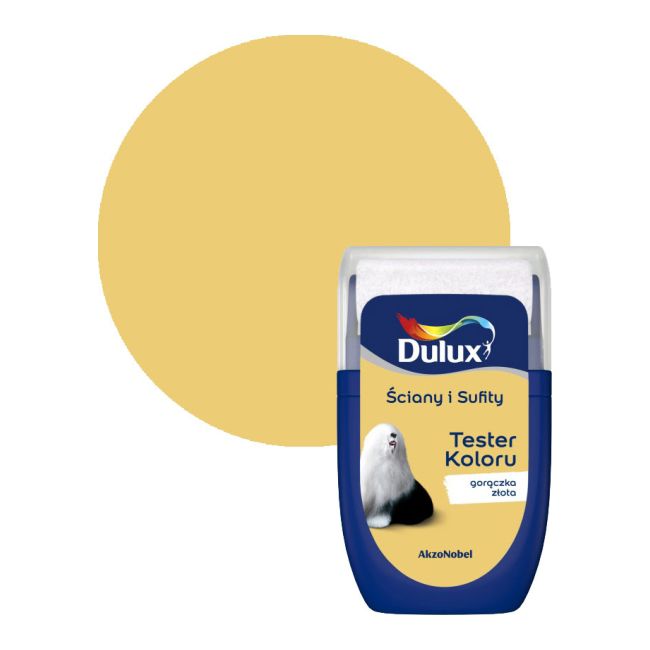 Tester farby Dulux Ściany i Sufity gorączka złota 0,03 l