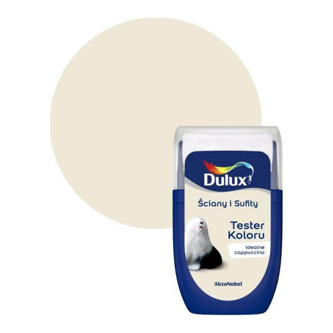 Tester farby Dulux Ściany i Sufity idealne cappuccino 0,03 l