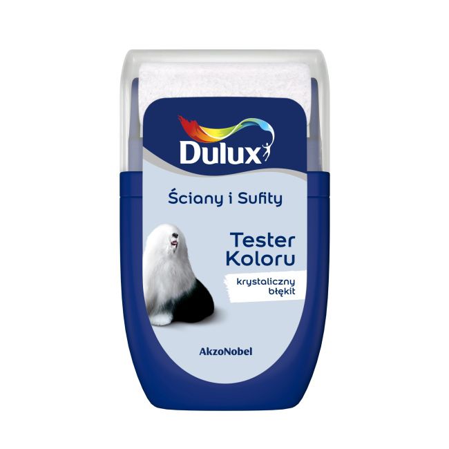 Tester farby Dulux Ściany i Sufity krystaliczny błękit 0,03 l