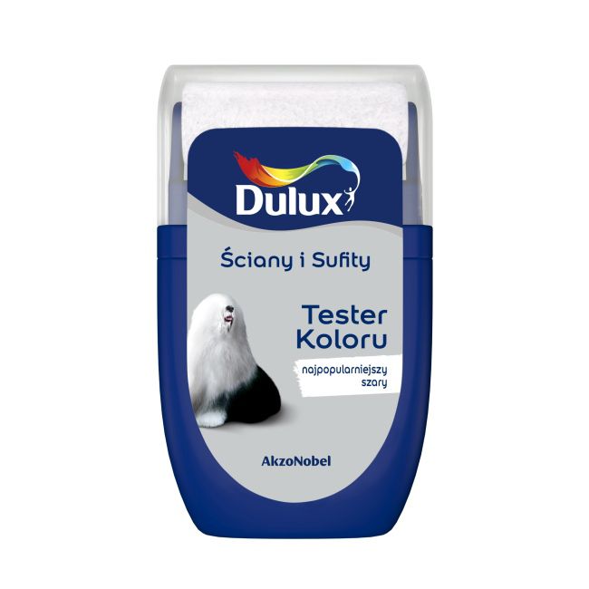 Tester farby Dulux Ściany i Sufity najpopularniejszy szary 0,03 l