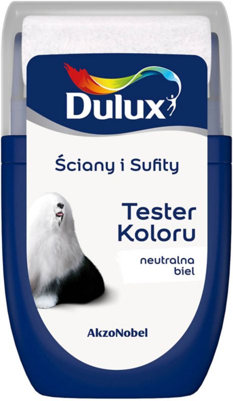 Tester farby Dulux Ściany i Sufity neutralna biel 0,03 l