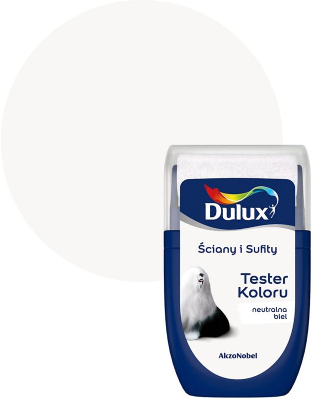 Tester farby Dulux Ściany i Sufity neutralna biel 0,03 l