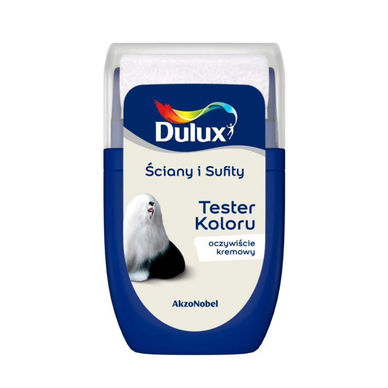 Tester farby Dulux Ściany i Sufity oczywiście kremowy 0,03 l