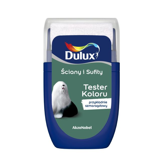 Tester farby Dulux Ściany i Sufity przykładnie szmaragdowy 0,03 l
