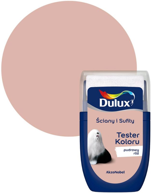 Tester farby Dulux Ściany i Sufity pudrowy róż 0,03 l