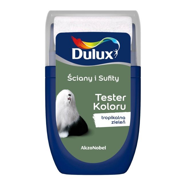 Tester farby Dulux Ściany i Sufity tropikalna zieleń 0,03 l