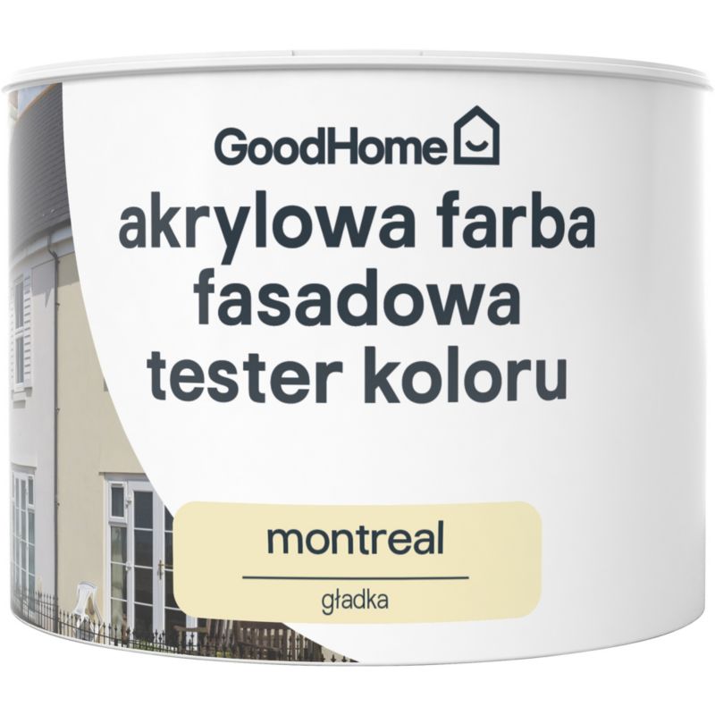 Tester farby elewacyjnej GoodHome montreal 250 ml