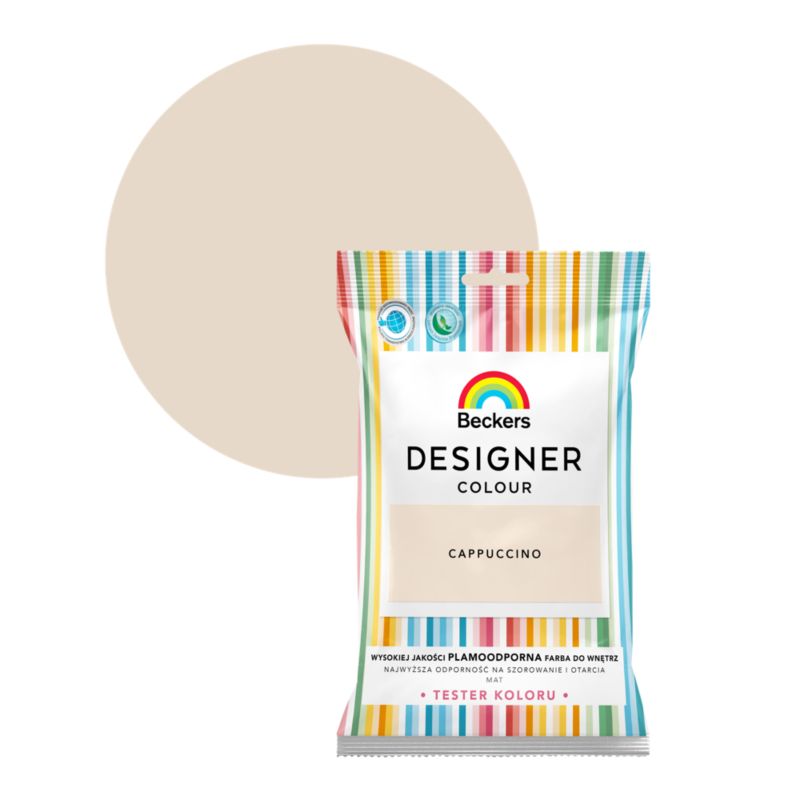 Tester farby kolorowej Beckers Designer cappuccino 0,05 l