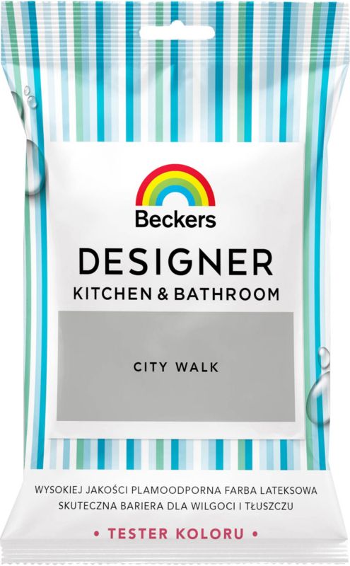Tester farby kolorowej Beckers Designer Kitchen&Bathroom City Walk 0,05 l