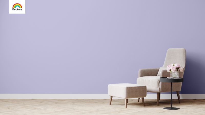Tester farby kolorowej Beckers Designer lavender 0,05 l