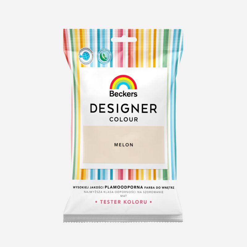 Tester farby kolorowej Beckers Designer melon 0,05 l
