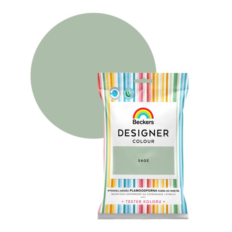 Tester farby kolorowej Beckers Designer sage 0,05 l