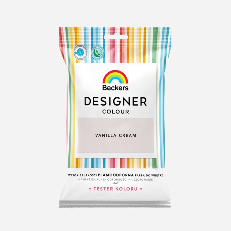 Tester farby kolorowej Beckers Designer Vanilla cream 0,05 l