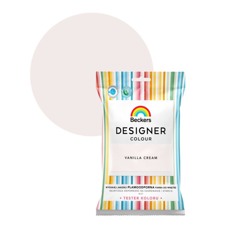 Tester farby kolorowej Beckers Designer Vanilla cream 0,05 l