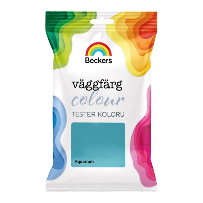 Tester farby kolorowej Beckers Vaggfarg Colour aquarium 0,05 l