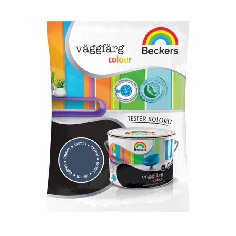 Tester farby kolorowej Beckers Vaggfarg Colour cosmos 0,05 l