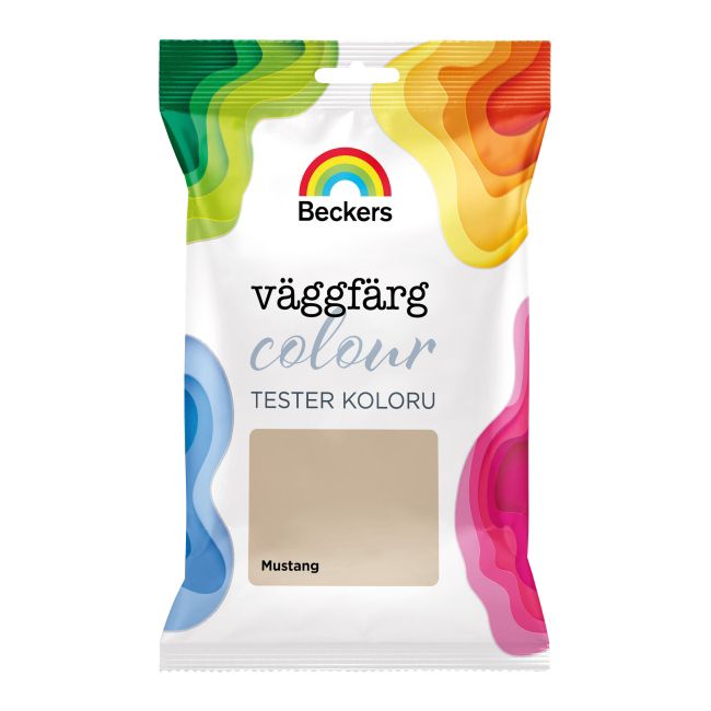 Tester farby kolorowej Beckers Vaggfarg Colour mustang 0,05 l