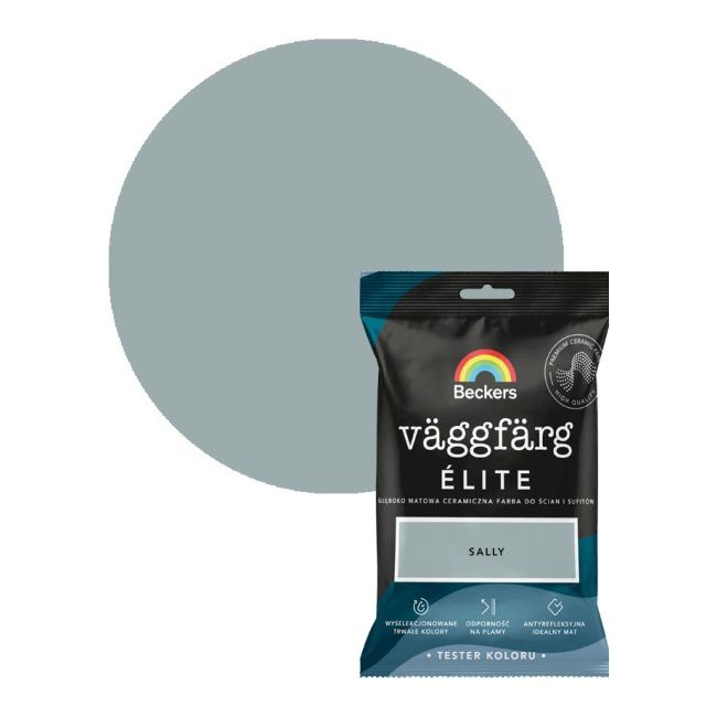 Tester farby kolorowej Beckers Vaggfarg Elite sally 0,05 l