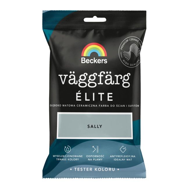 Tester farby kolorowej Beckers Vaggfarg Elite sally 0,05 l