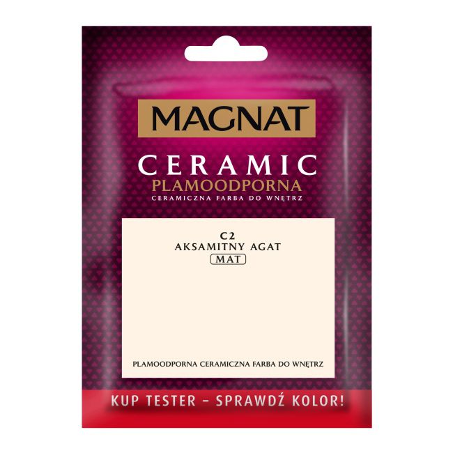 Tester farby Magnat Ceramic aksamitny agat 0,03 l