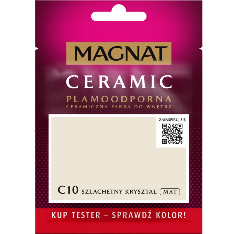 Tester farby Magnat Ceramic C10 szlachetny kryształ 0,03 l