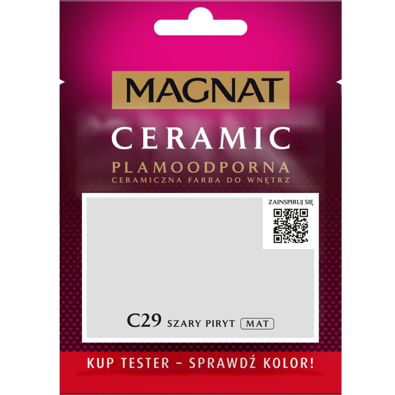 Tester farby Magnat Ceramic C29 szary piryt 0,03 l