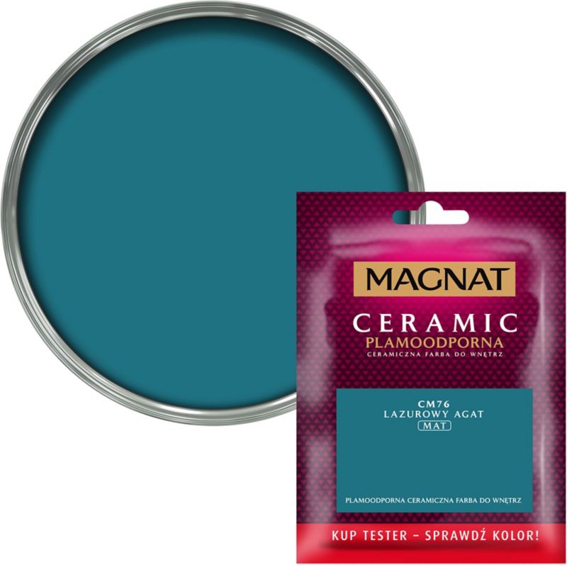 Tester farby Magnat Ceramic lazurowy agat 0,03 l