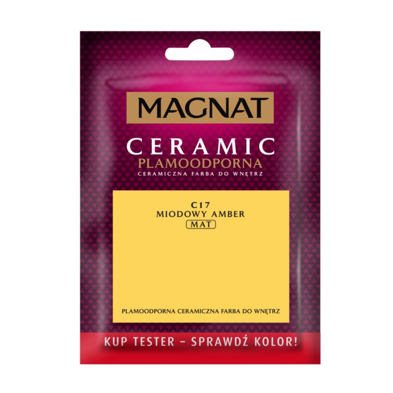 Tester farby Magnat Ceramic miodowy amber 0,03 l