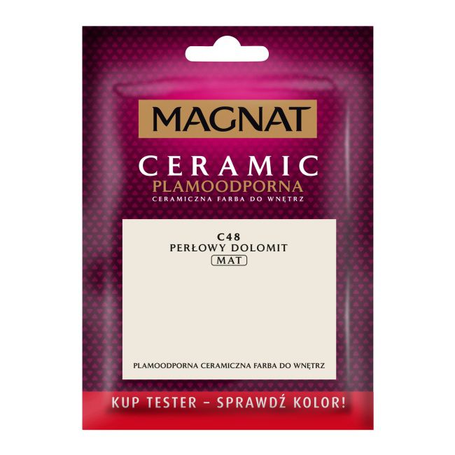Tester farby Magnat Ceramic perłowy dolomit 0,03 l